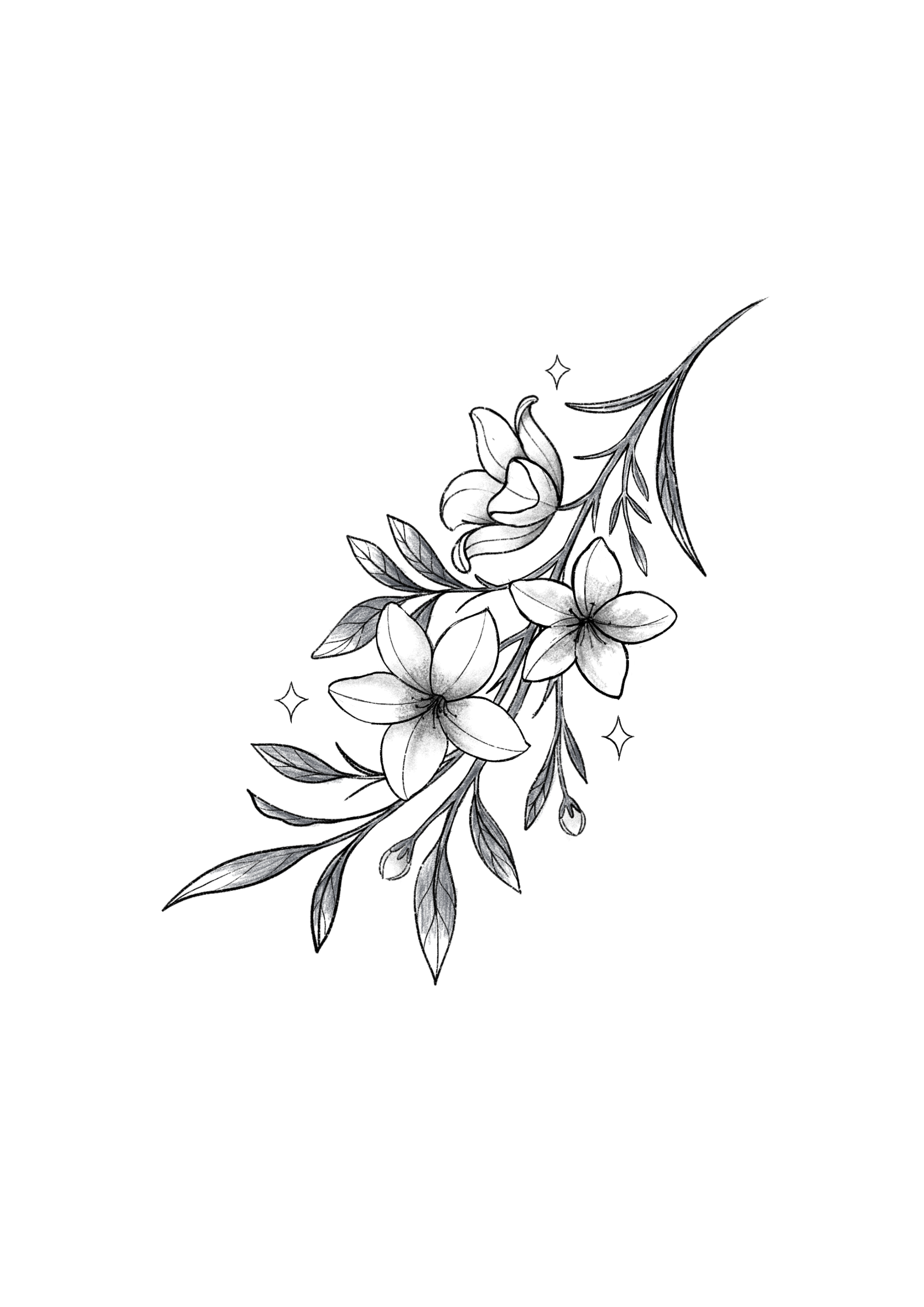 Botanical tattoo designs